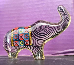 Vintage A. Palatnik Pal Acrylic Lucite Elephant Figurine Sculpture Brazil 2222 - Picture 1 of 12
