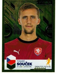 CALCIATORI UNICI FIGURINA N. 52 SOUCEK (ICONA) CZECH REP. PANINI ITALIA 2021 - Picture 1 of 2