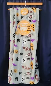 Tootsie Roll Pop Halloween Peluche Tiro Gris Claro 50" x 60" - Imagen 1 de 5