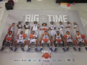 PÓSTER BALONCESTO HOMBRE LSU TIGERS 2024-25 THE BIG TIME + CALENDARIO BOLSILLO - Imagen 1 de 2