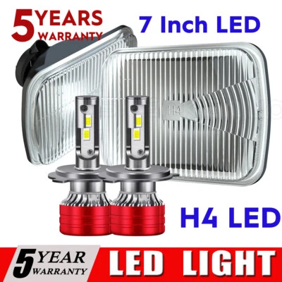 Newest for GMC C4500 C5500 C6500 C7500 C8500 Topkick 7x6 " LED Headlights HI/LO Foto 1 de 4