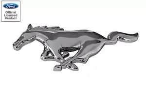 Ford Mustang 2005-2009 emblema cromado parrilla caballo 8" - Imagen 1 de 3