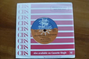 ALLAN CASWELL I'M GONNA TAKE A HEARTBREAK 45rpm 7" VINYL SINGLE M/T PROMO RECORD - Picture 1 of 2