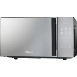 Hisense H20MOMBS4HGUK 700 Watt 20 Litres Free Standing Microwave Mirror Black - Picture 1 of 10