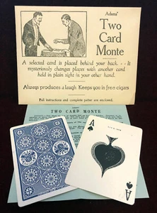 Montaje de dos tarjetas vintage SS Adams - Imagen 1 de 1