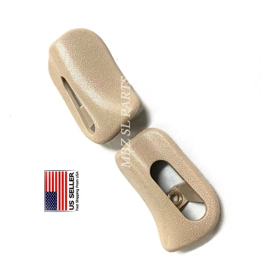 Conjunto de tampas de guarnição de para-sol de cogumelo para Mercedes Benz R129 SL500 SL600 VENDEDOR EUA - Imagem 1 de 4