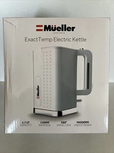 Mueller Austria Electric Kettle - Safe Drinking Tritan - Exact Temp 1500W - Picture 1 of 5