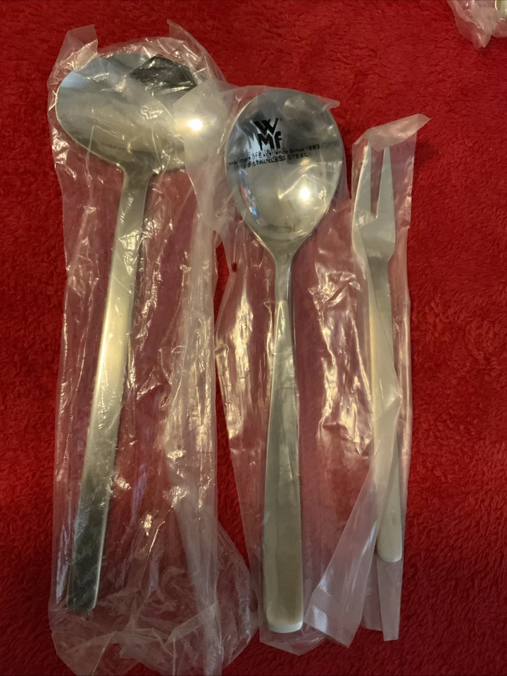 WMF Cromargan Stainless Steel RENO Solid Serving Spoons; Fork - Image 1 of 1