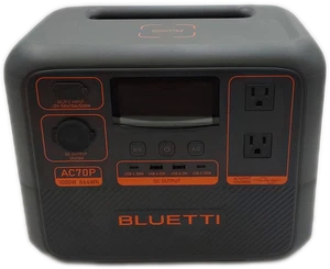 BLUETTI AC70P 1000W 864Wh Portable Power Station LiFePO4  - Picture 1 of 12
