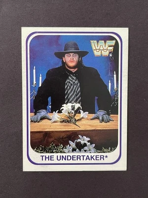 GERMAN 1991 Merlin WWF Undertaker Rc # 103 /150 - hasbro ljn wwe classic - Image 1 of 2