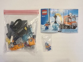 Lego City 60033 - Arctic Ice Crawler - 100% Complete with Minifigs