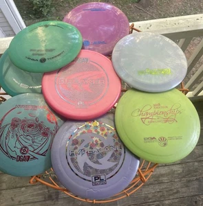 Rare Disc Golf Lot DGA Prototype Limited Edition First Flight Banzai Aftershock - Picture 1 of 11