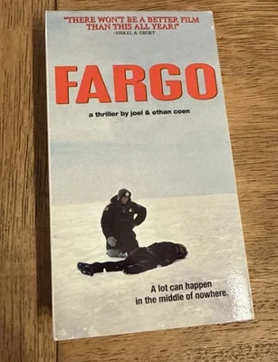 Fargo (1996) - VHS Drama Comedy - Coen Brothers - Foto 1 de 2