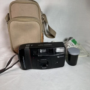 FUJI DISCOVERY 350 35mm POWER ZOOM DROP IN FILM POINT & SHOOT CAMERA AUTO FOCUS - Picture 1 of 12