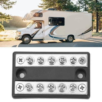 5 Way Double Row Block Easy Installation Stable Performance Circuit Holder XGHW - Image 1 of 4