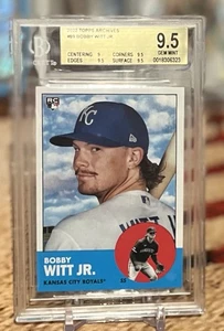 2022 Topps Archives BOBBY WITT JR. Rookie RC #89 ~ BGS 9.5 - Picture 1 of 2
