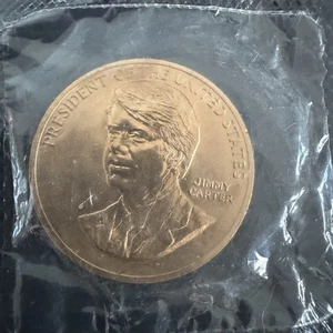 1977 President Jimmy Carter Inauguration US Mint 1 5/16" Bronzemedaille versiegelt - Bild 1 von 6