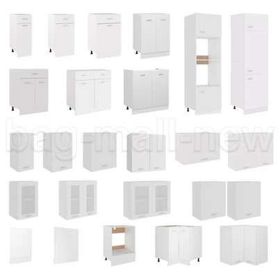 Weiß Küchenschrank Küchenzeile Einbauküche Unterschrank Hängeschrank Module - Bild 1 von 3