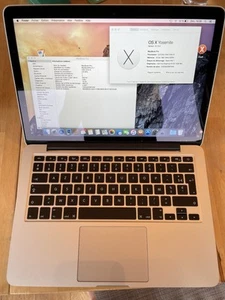 Macbook Pro 13", i5, 16GB 512Gb SSD (A1502 EMC 2835) - Photo 1/4