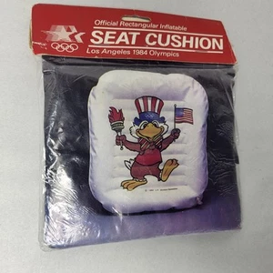 1984 Los Angeles Olympics Inflatable Seat Cushion New Sealed - Picture 1 of 4