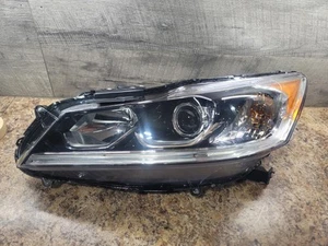 Fits 2016-2017 HONDA ACCORD LH DRIVER HEADLIGHT ASSY Depo - Picture 1 of 13