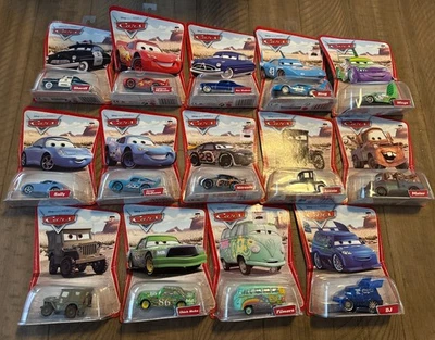 Disney Pixar Cars Desert Card Series New Sealed Lot of 14 - Lightning McQueen - Image 1 of 4