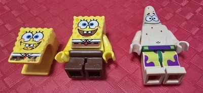 USED Lego Spongebob Squarepants and Patrick Minifigures  - Image 1 of 4