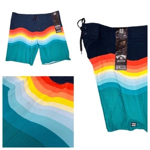 Billabong Board Shorts Para Hombre Talla 33 T Street Airlite Bañador Elastizado MRE - Imagen 1 de 9