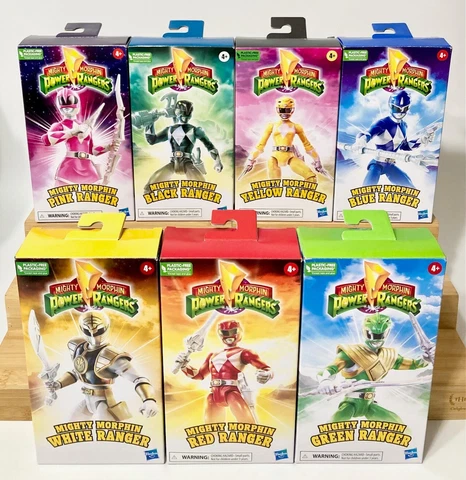 Mighty Morphin Power Rangers Figures - You Choose - 30th Anniversary VHS Hasbro Cover