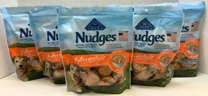 Blue Buffalo Nudges Homestyle Natural Dog Treats, 16oz, Pack of 5, Exp. 2/6/2026 - Picture 1 of 5