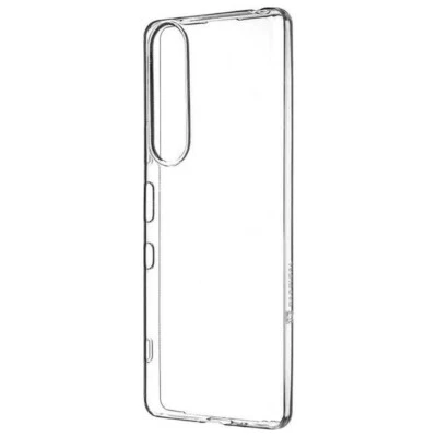 Tactical Custodia Orginale Cover Tpu Case Slim Per Sony Xperia 1 III Trasparente - Immagine 1 di 4