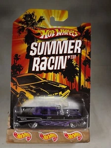2010 Hot Wheels Summer Racin' Serie '57 Chevy Bel Air schwarz mit Chrom Spitzenspeiche - Bild 1 von 5