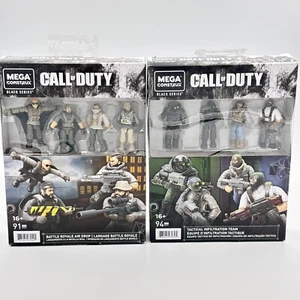 Mega Construx COD TACTICAL INFILTRATION TEAM & Battle Royale AIr Drop 2 NEW SETS - Picture 1 of 6