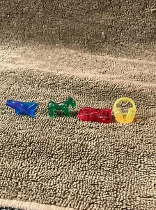 Monopoly Electronic Banking Board Game Replacement Pieces 4 PLASTIC TOKEN MOVERS - Picture 1 of 4