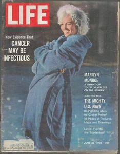 June 22 1962Life magazine-Marilyn  Monreo cover-----9 - Picture 1 of 1