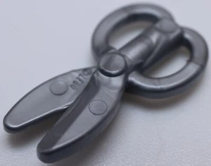 Lego 3x Flat Silver Shears Scissors Minifig Utensil - Picture 1 of 1