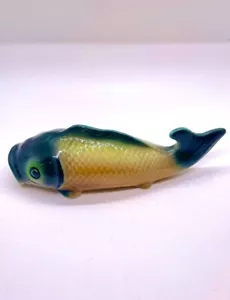 Karpfen Koi Keramik Fisch Vintage - Bild 1 von 6