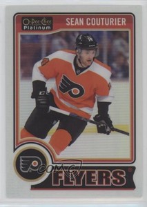 2014-15 O-Pee-Chee Platinum White Ice /199 Sean Couturier #38