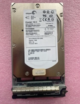 Seagate Cheetah ST373455SS 73GB SAS 16MB Cache 15000 RPM 3.5" Caddy Inc HDD - Image 1 of 2