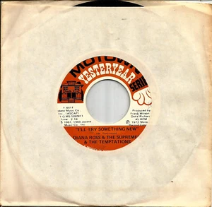 DIANA ROSS & THE SUPREMES & THE TEMPTATIONS-I'LL TRY SOMETHING NEW/I'M GONNA... - Picture 1 of 2