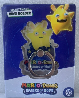 Nintendo Switch Mario Rabbids Sparks of Hope Phone Ring Holder Exclusive Promo - Image 1 of 2