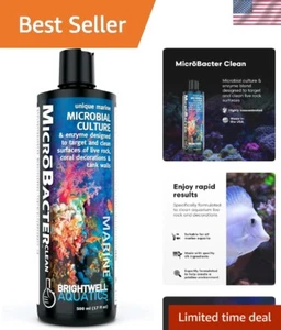 500ML MicroBacter Clean - Formula microbica essenziale per la manutenzione dell'acquario dei pesci - Foto 1 di 9
