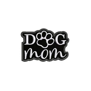 Parche bordado para mamá perro apliques plancha mejor amigo estampado de pata - Imagen 1 de 12