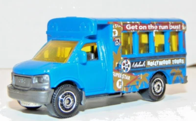 Matchbox 2018 GMC School Bus Michael's Hollywood Tours - Image 1 of 4