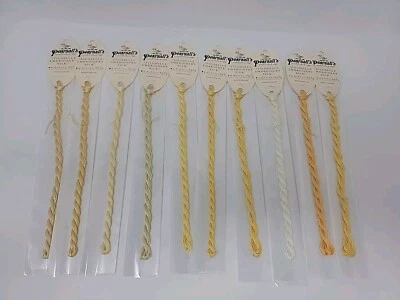 Pearsall's Filoselle Embroidery Silk Floss 4m 6 Ply MADE ENGLAND Vtg Yellow 4 - Image 1 of 4
