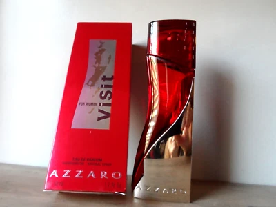 Spray EDP Azzaro Visit Women 1,7 oz/50 ml nuevo no sellado hecho en Francia Foto 1 de 2
