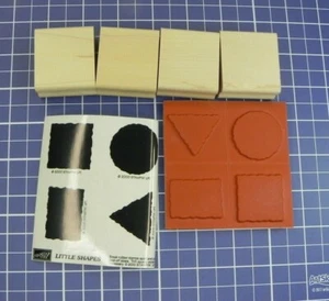 Stampin Up! Gummistempelset LITTLE SHAPES 9500 - Bild 1 von 7