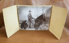 8x10 Photograph US Military Soldier On Horseback Phoenix Arizona Cica 1920's