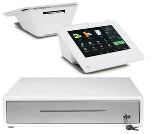 Clover Mini POS Apple Pay, EMV, Printer, Credit Card Machine with Cash drawer - Picture 1 of 1