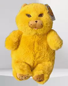 Fat Orange Cat Plush Fat Kitten Stuffed Animal Lifelike Shaggy Realistic Pet Cat - Picture 1 of 10